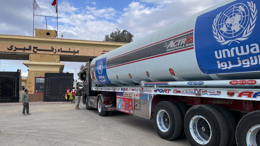 Thổ Nhĩ Kỳ chuyển 3.300 tấn hàng cứu trợ nhân đạo cho Gaza